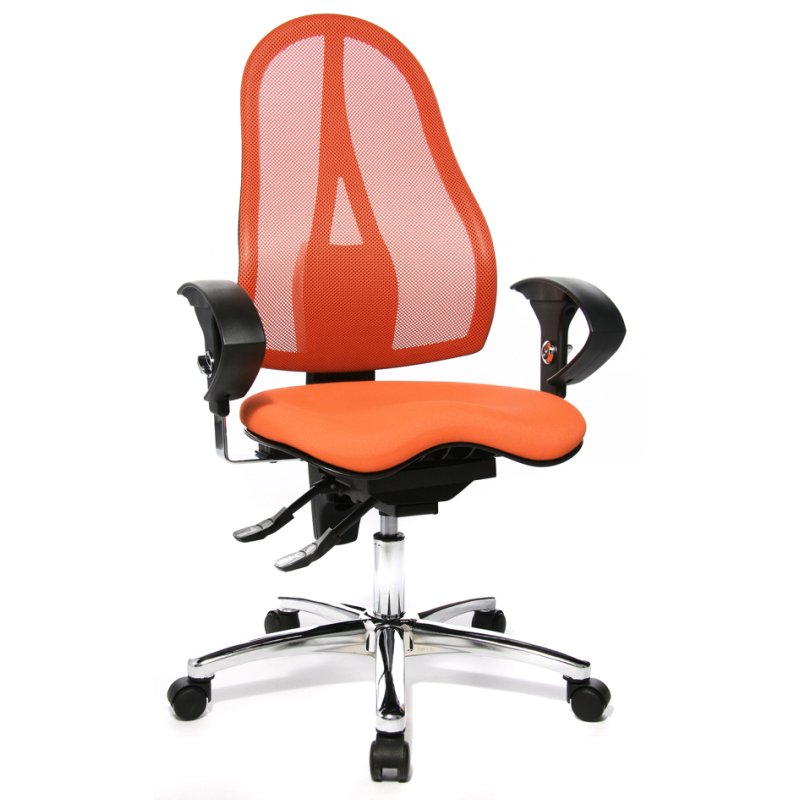Topstar bureaustoel Sitness 15, appelgroen, Body-Balance Tec, 110 kg